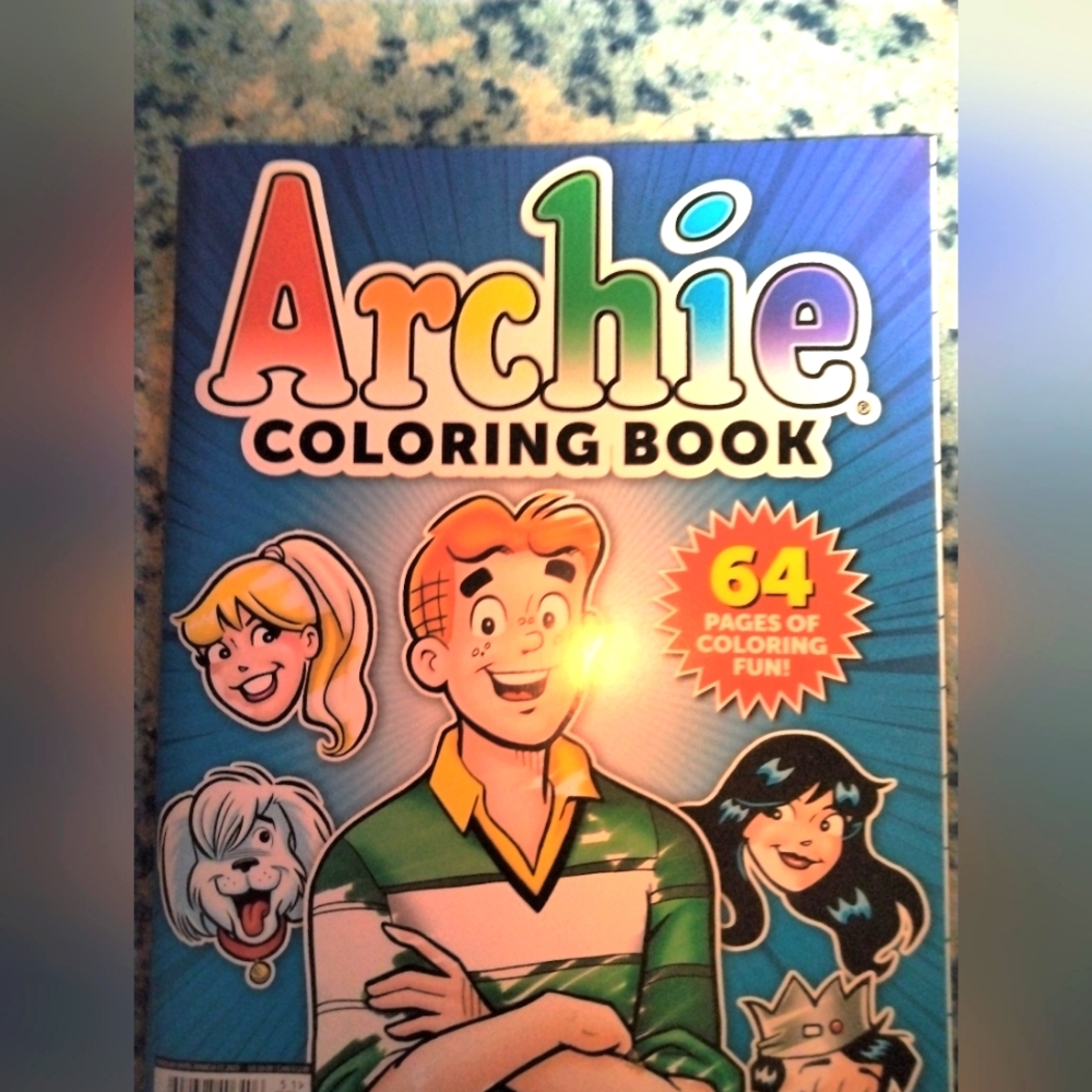 Archie Comics Coloring Book with 64 Pages NEW DETAILED